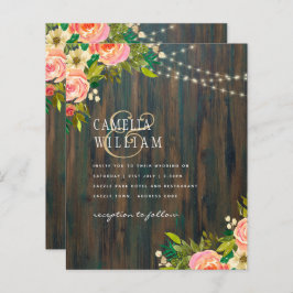 Casamento Floral de Folha de Almoço Russo