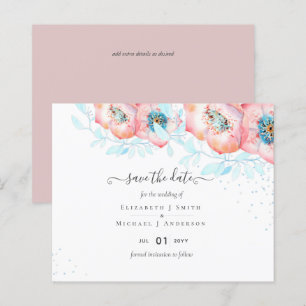 Casamento Floral de Hellebore Turquoise Peach