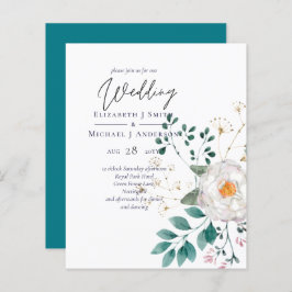 Casamento Floral de Leah G Summer Rose Rustic Boho