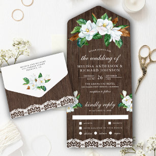 Casamento Floral de Madeira de Celeiro Magnólia Br