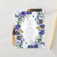 Casamento Floral de Orquídea Roxa e Branca dentro