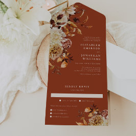 Casamento Floral de Outono