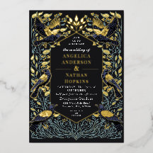 Casamento Floral de Raven Gothic Encantado