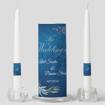 Casamento floral elegante azul de verão