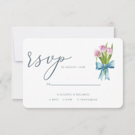 Casamento Floral Elegante De Aquarela Rsvp