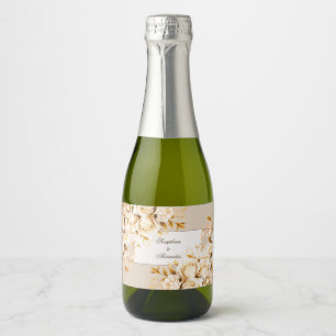 Casamento Floral em Dourado e Marfim Elegante