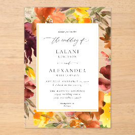 Casamento Floral Laranja e Amarelo -3