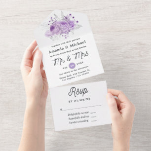 Casamento Floral Lavanda e Prata