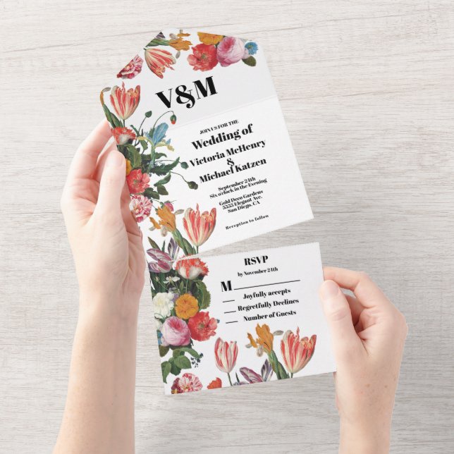 Casamento Floral Mestre Holandês (Tearaway)