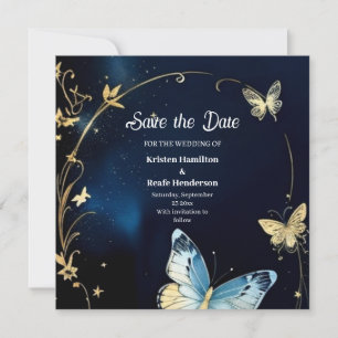 Casamento Floral Minimalista Salve o Cartão de Dat