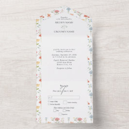 Casamento Floral Moderno Boho Chic Wildflower