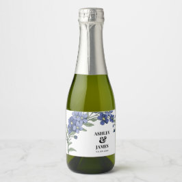 Casamento Floral Moderno Periwinkle Blue