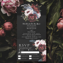 Casamento Floral Raven Raven Gótico Romântico