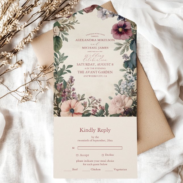 Casamento Floral Real Vitoriano Chic (Criador carregado)