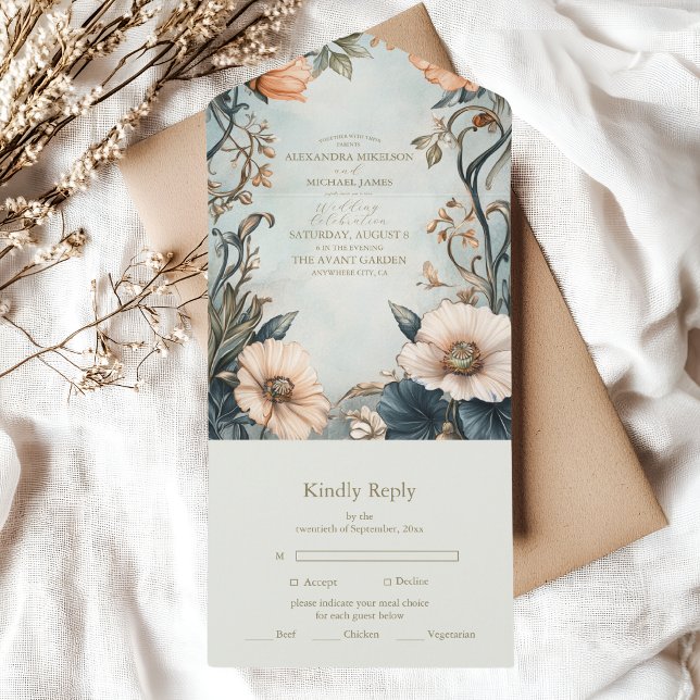 Casamento Floral Real Vitoriano Retro (Criador carregado)