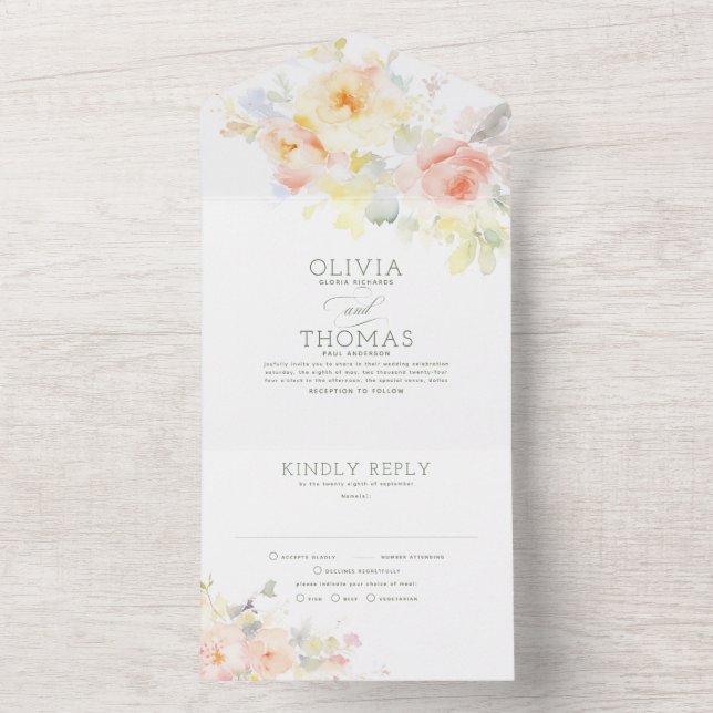 Casamento Floral Romântico Elegante (Interno)