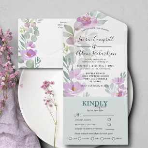 Casamento Floral Rosa Moderno & Eucalipto