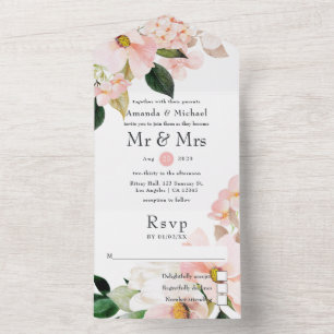 Casamento Floral Rosa Pastel