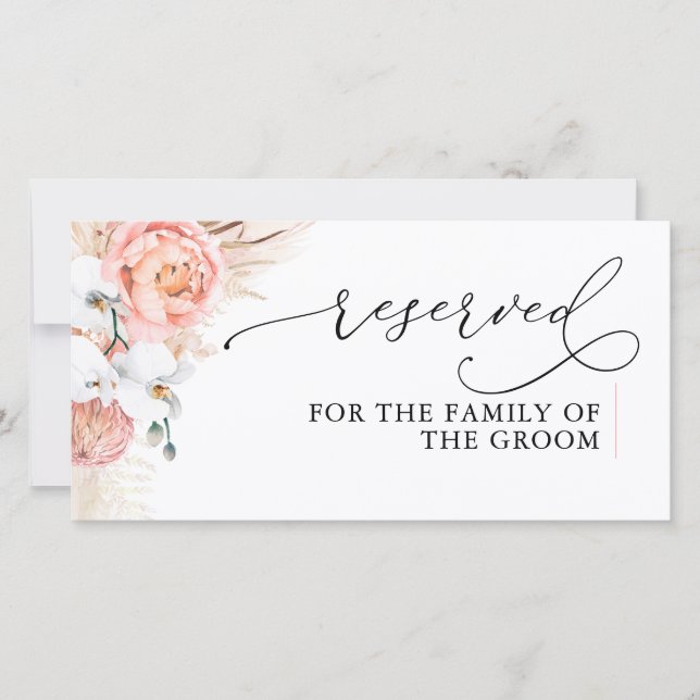 Casamento Floral Rosa-Rosa-Pampas Reservado (Frente)