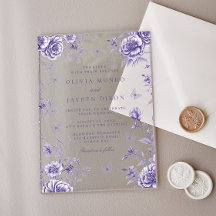 Casamento Floral Roxo Encantado