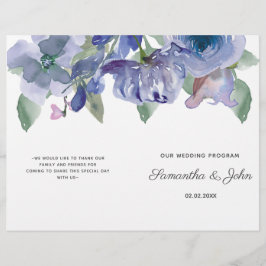 Casamento Floral Rustic Dusty Blue