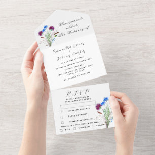 Casamento Floral Simples Com Tistle Botânico Por A