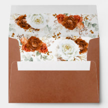 Casamento Floral Terroso Dourado Terracota Branco
