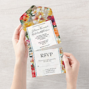 Casamento Floral Tropical Hibiscus