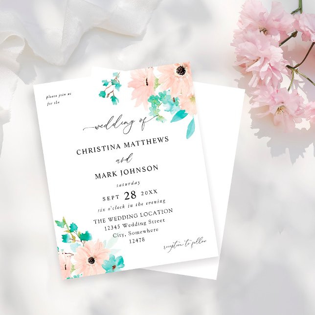 Casamento Floral Verde e Rosa com Orçamento (Criador carregado)
