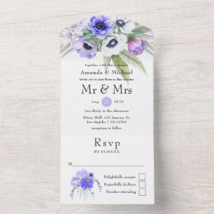 Casamento Floral Violeta Pastel
