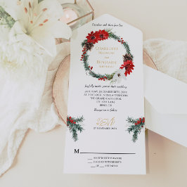 Casamento Formal de Natal Clássico Simples