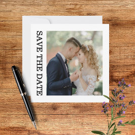 Casamento Foto Moderno Save The Date