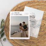 Casamento Fotográfico Ampersand Bold 2<br><div class="desc">Este moderno e minimalista é um dos nossos mais novos convites para casamento com fotografias. Este design de orçamento apresenta 2 das suas fotografias de noivado favoritas, juntamente com a tipografia clássica. Os convites para casamento de fotos são uma forma excelente de mostrar o casal noivo enquanto mantém uma estética...</div>