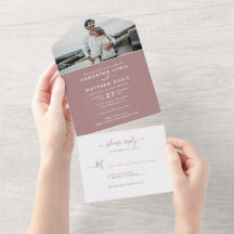 Casamento Fotográfico com Caligrafia em Rosa Poeir