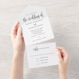 Casamento Fotográfico de Script de Caligrafia Mode