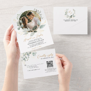 Casamento Fotográfico do Código QR Eucalyptus Dour