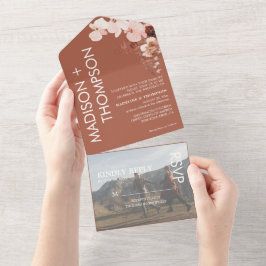 Casamento Fotográfico do Deserto de Terracotta Mod