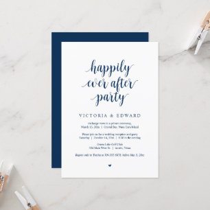 Casamento Fuga, Convite para Festa Feliz para Semp