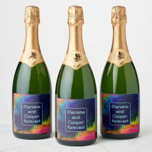 Casamento Galáctico Sci-Fi (Garrafas)