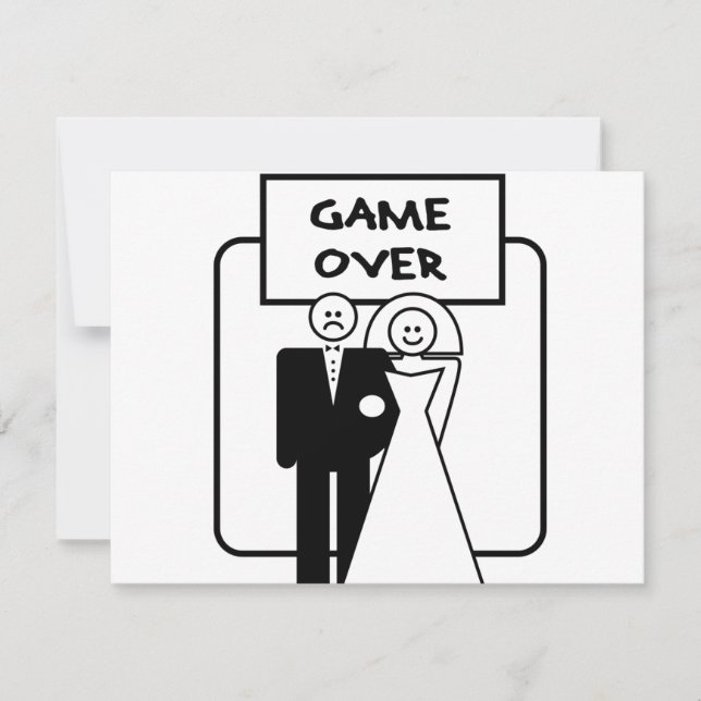 casamento "Game Over" (Frente)