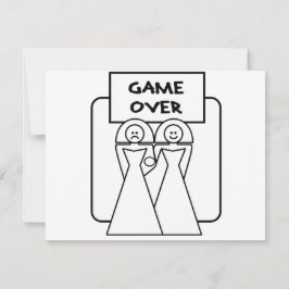 casamento "Game Over" (Homossexual)