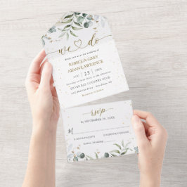 Casamento Greenery Floral Watercolor
