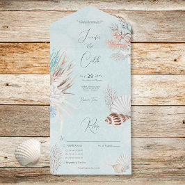 Casamento Jantado dos Conchas do Oceano Aqua Moder