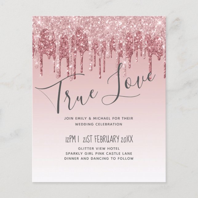 Casamento Luminoso Dourado, Rosa, CHEAPEST (Frente)