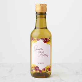 Casamento Magenta e Amarelo Ouro