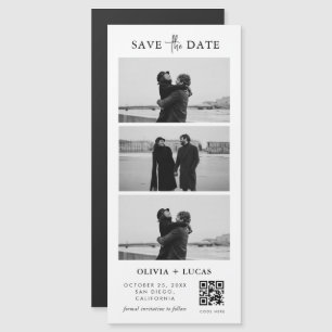 Casamento magnético de faixa de código QR personal