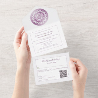 Casamento Mandala com Renda Rosa