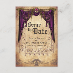 Casamento Medieval Guardar o convite de Data