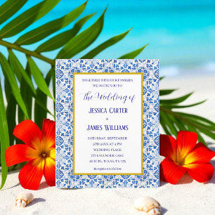 Casamento mediterrânico Azulejos Russos Portuguese