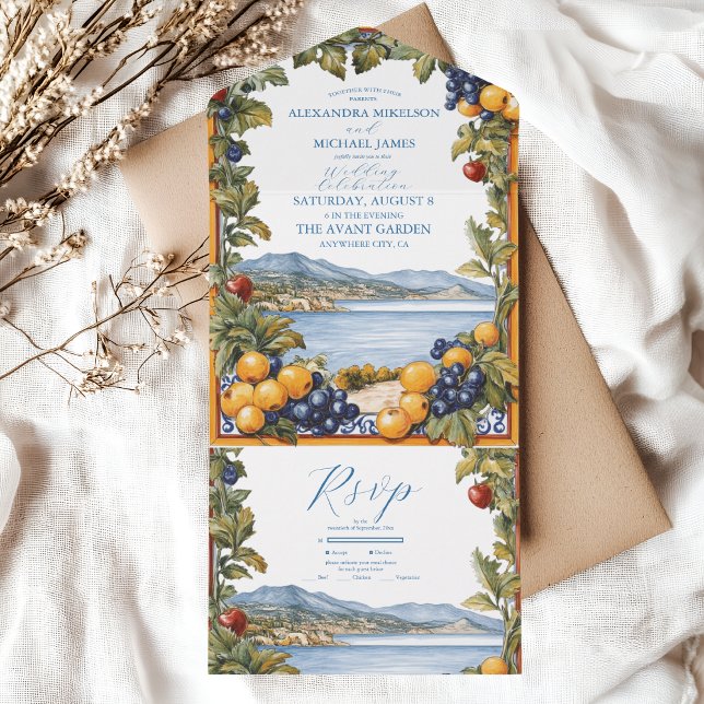 Casamento mediterrânico Ilustrado (Criador carregado)